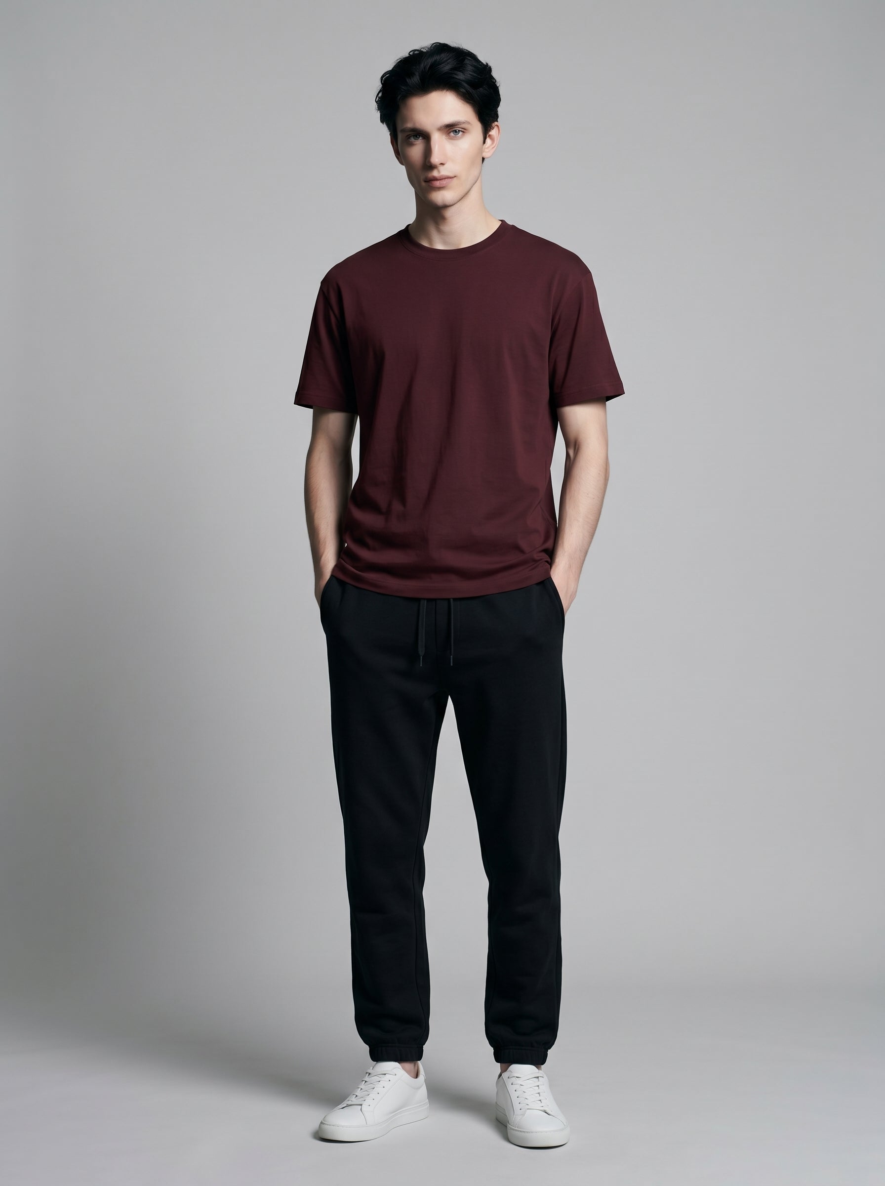 Essential Maroon Cotton T-Shirt - Regular Fit