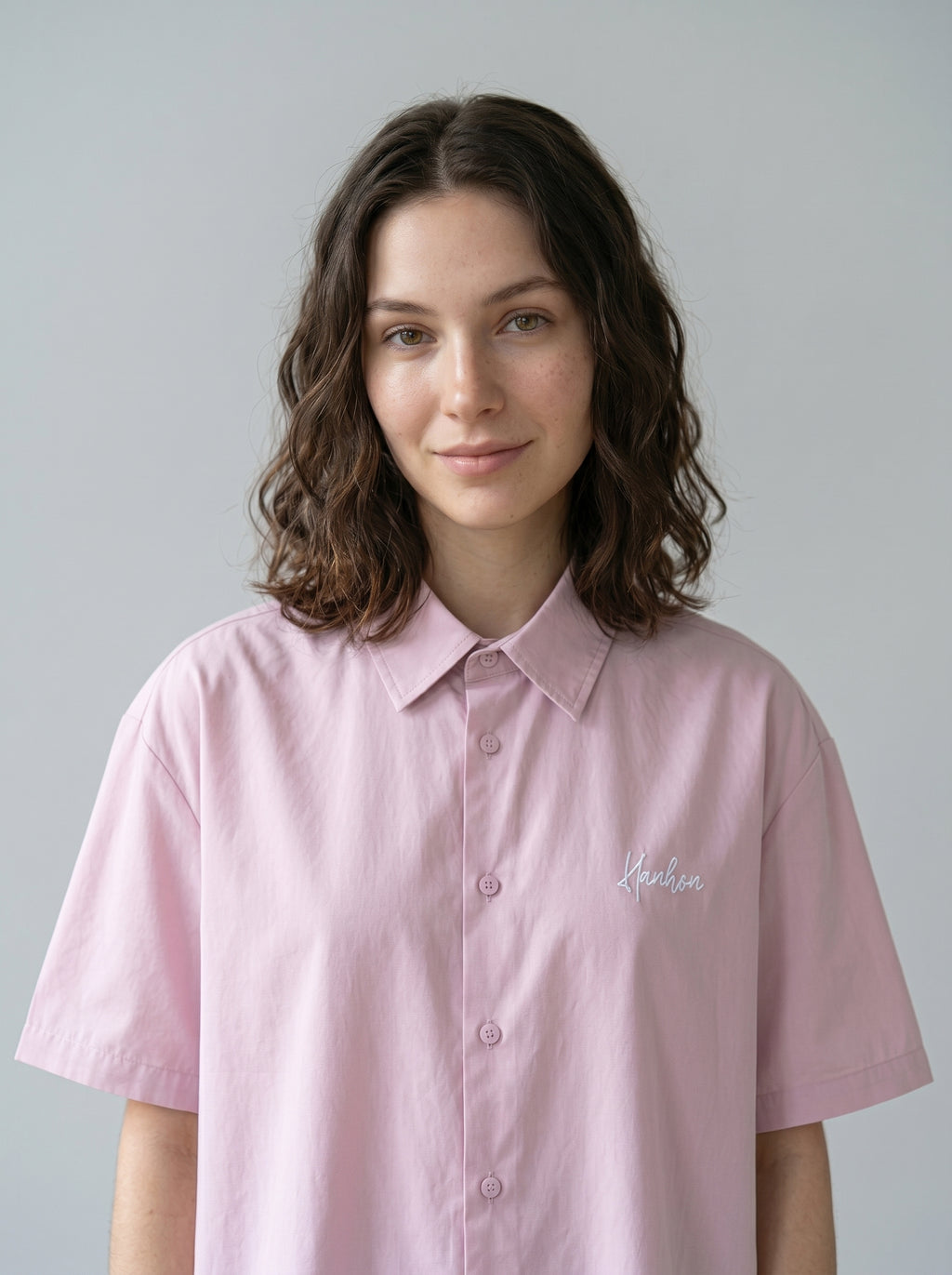 Baby Pink Oversized Shirt - Unisex