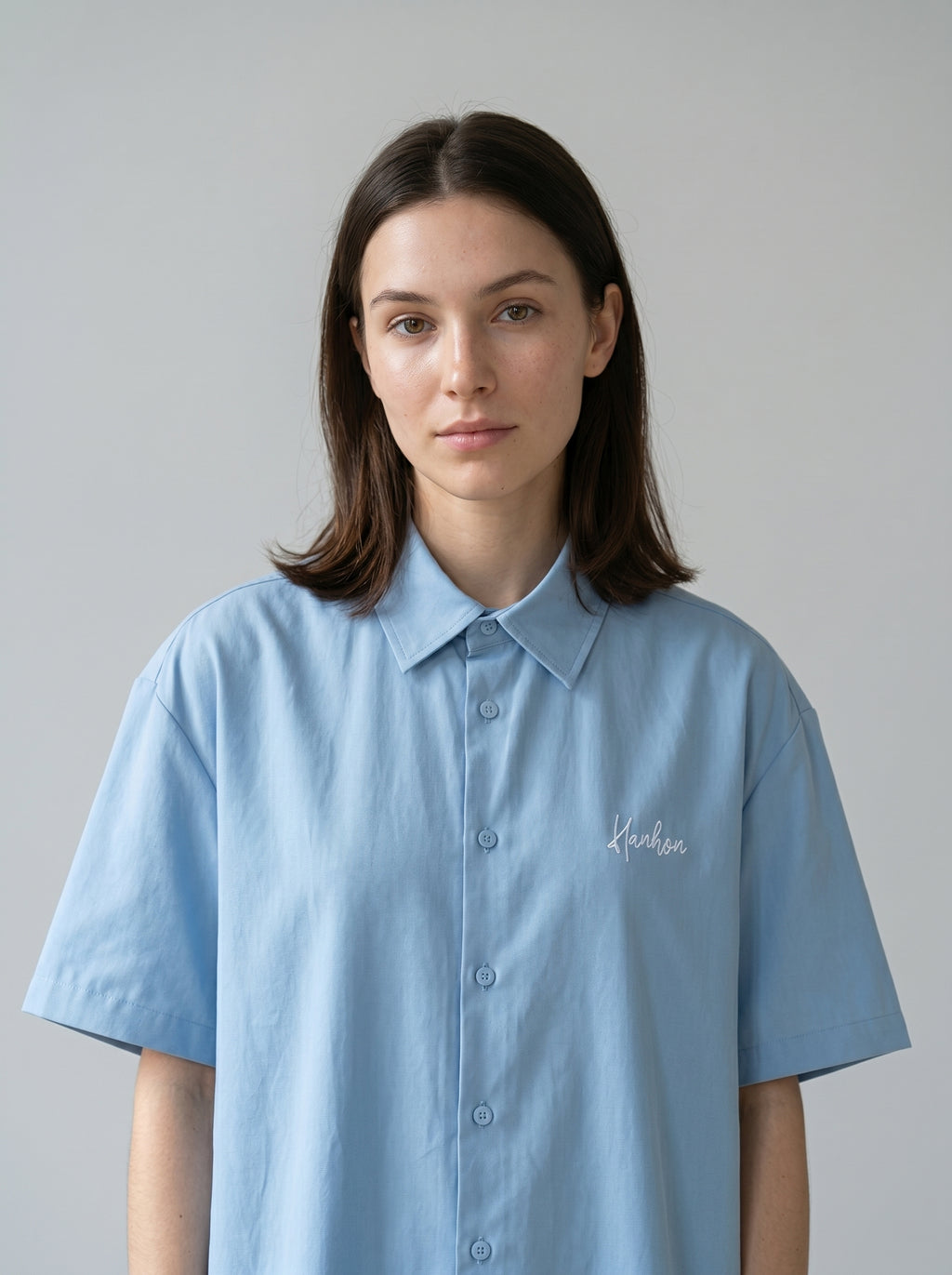 Baby Blue Oversized Shirt - Unisex