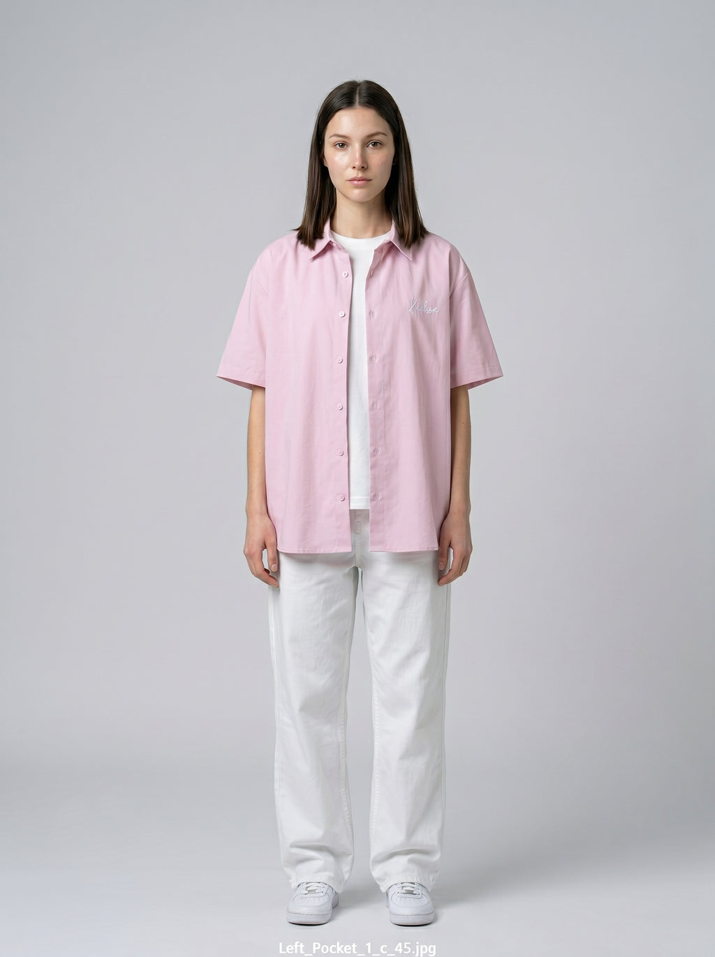 Baby Pink Oversized Shirt - Unisex