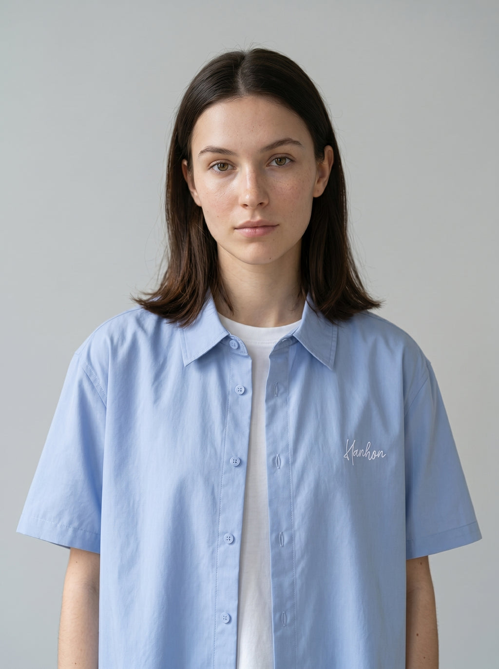 Baby Blue Oversized Shirt - Unisex