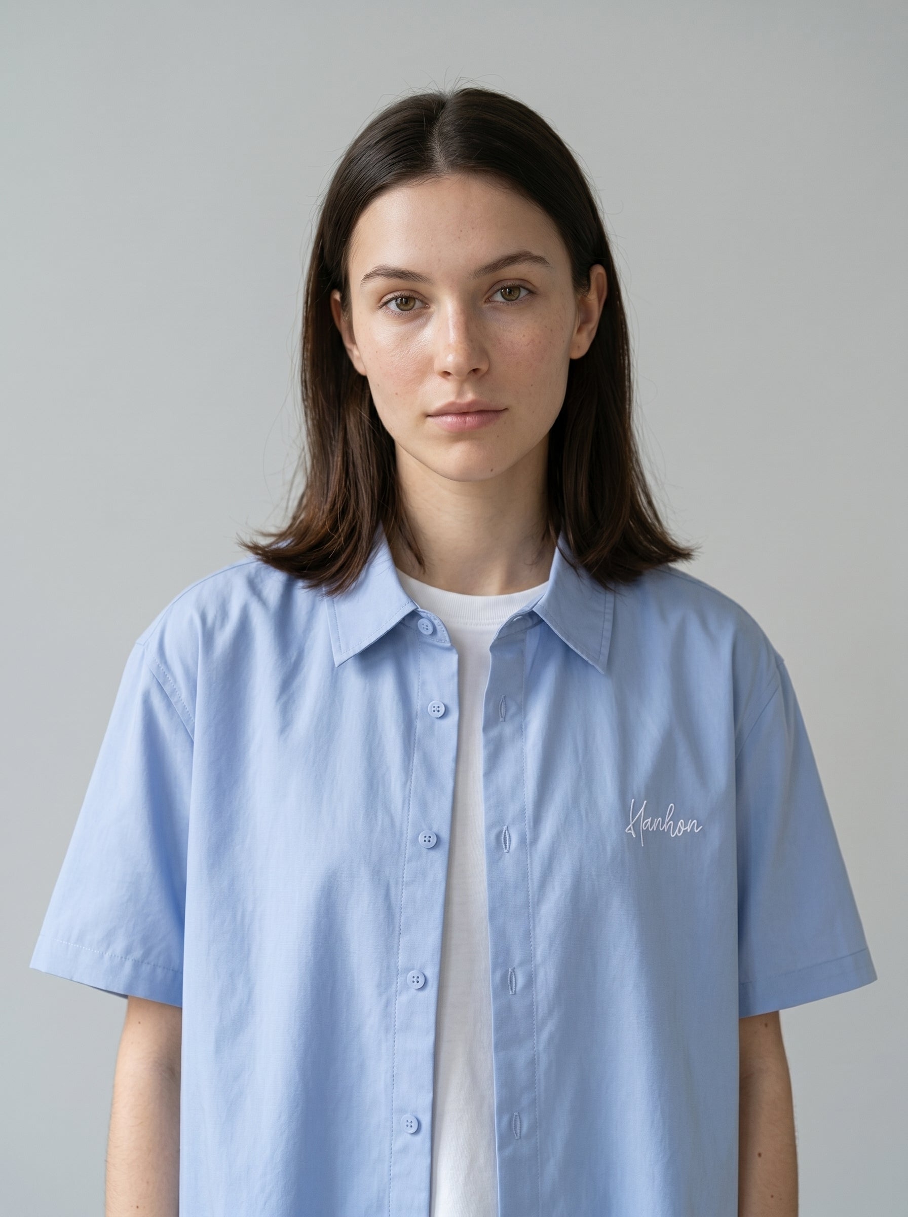 Baby Blue Oversized Shirt - Unisex