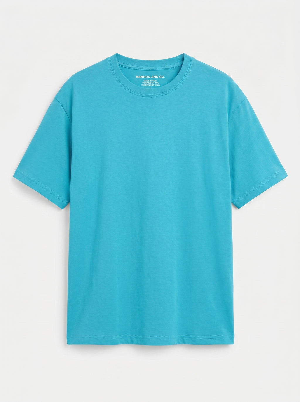 Essential Sky Blue Cotton T-Shirt - Regular Fit