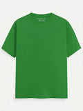 Essential Flag Green Cotton T-Shirt - Regular Fit