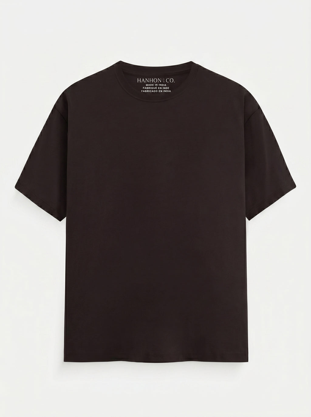 Essential Coffee Brown Cotton T-Shirt - Regular Fit