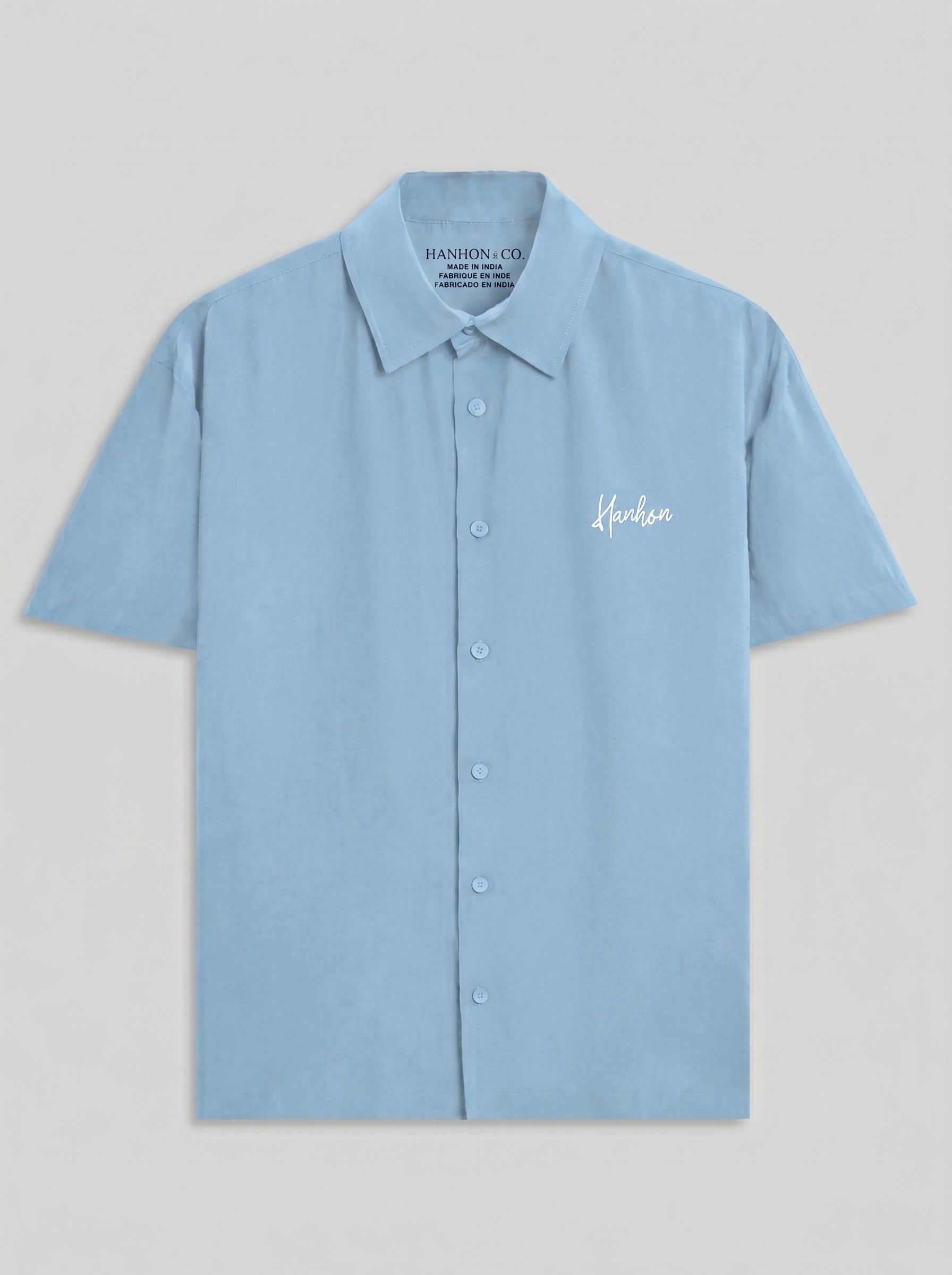Baby Blue Oversized Shirt - Unisex