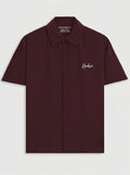 Maroon Oversized Shirt - Unisex