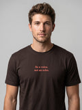 “Be a Voice, Not an Echo” T‑Shirt – Coffee Brown