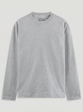 Everyday Full Sleeve Tee – Grey Melange Unisex Regular Fit