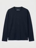 Everyday Full Sleeve Tee – Navy Blue Unisex Regular Fit