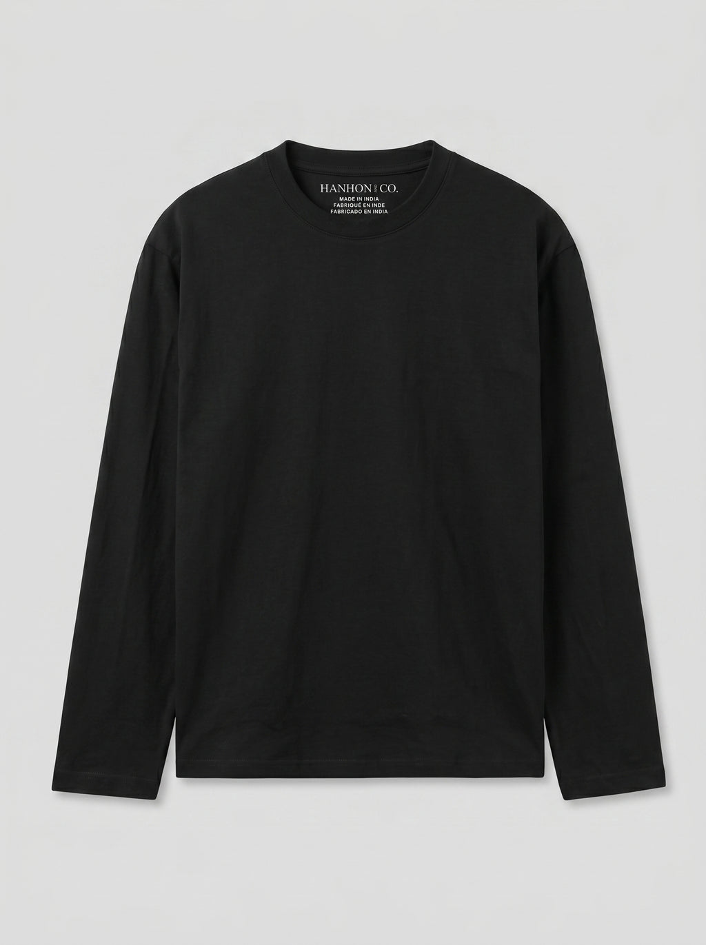 Everyday Full Sleeve Tee – Black Unisex Regular Fit