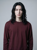 Everyday Full Sleeve Tee – Maroon Unisex Regular Fit