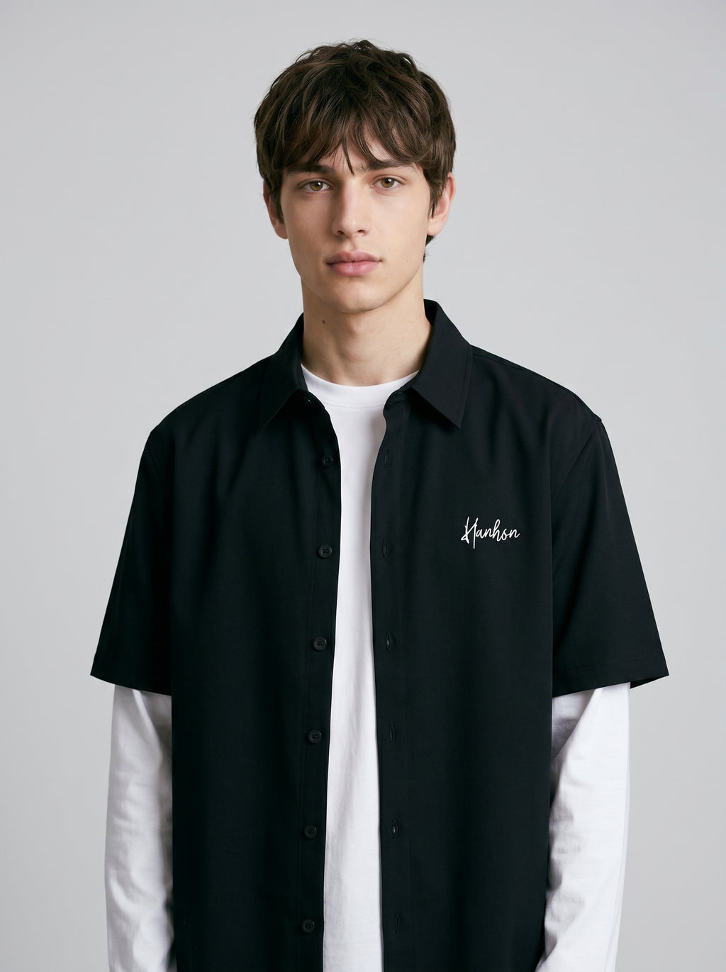 Black Oversized Shirt - Unisex