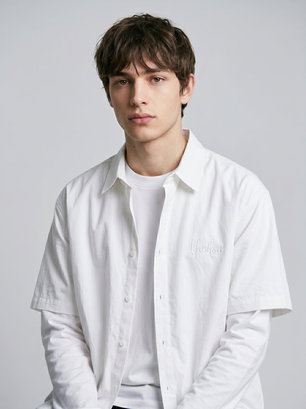 White Oversized Shirt - Unisex