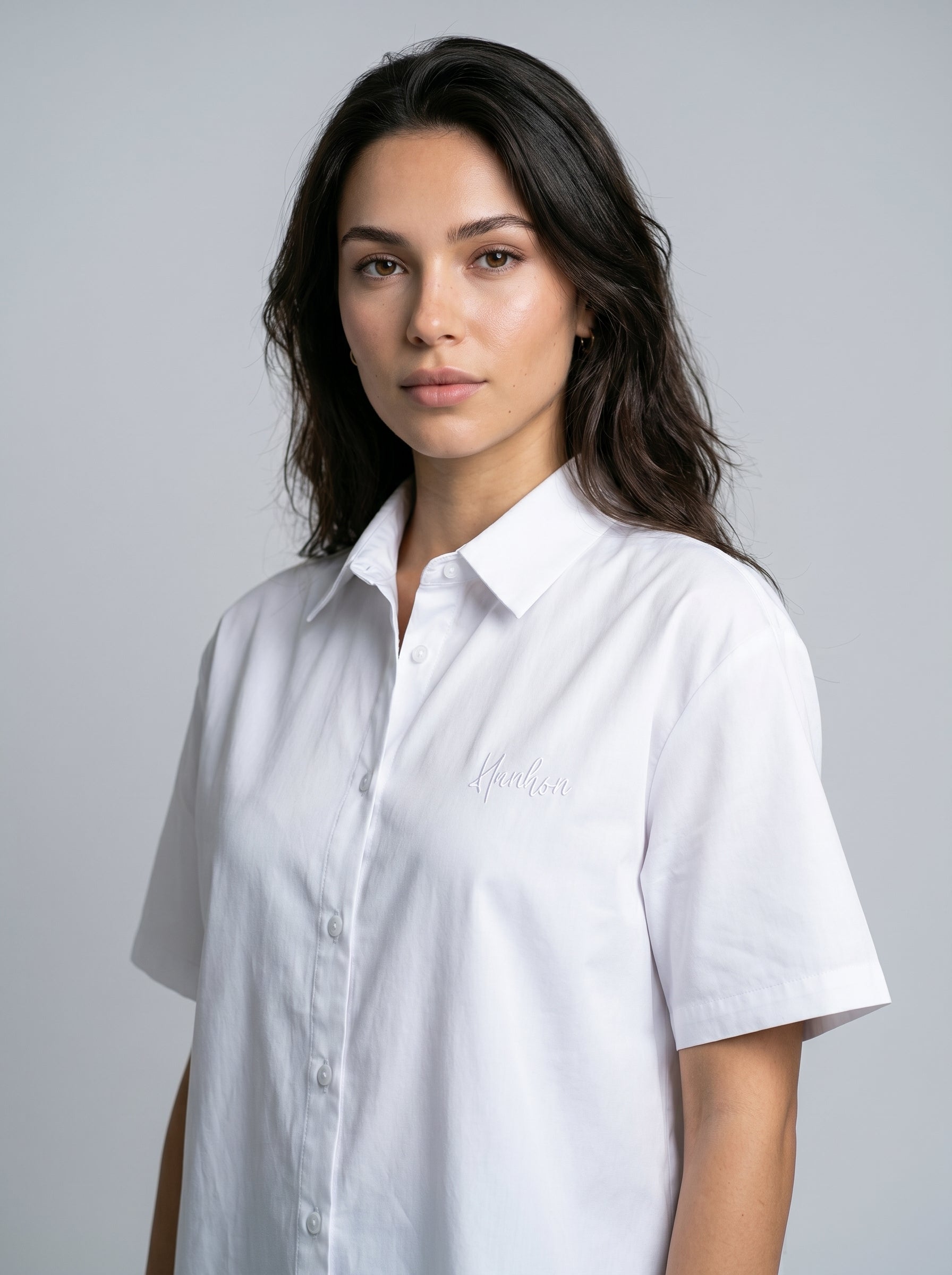 White Oversized Shirt - Unisex