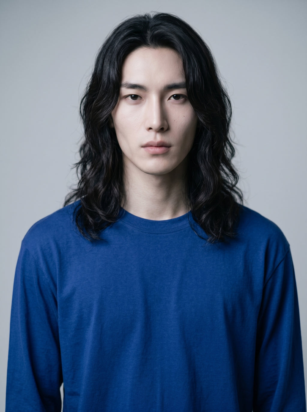Everyday Full Sleeve Tee – Royal Blue Unisex Regular Fit