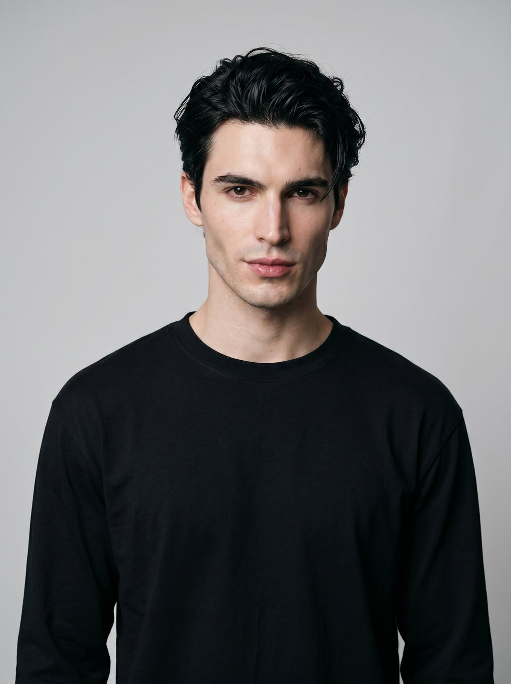 Everyday Full Sleeve Tee – Black Unisex Regular Fit