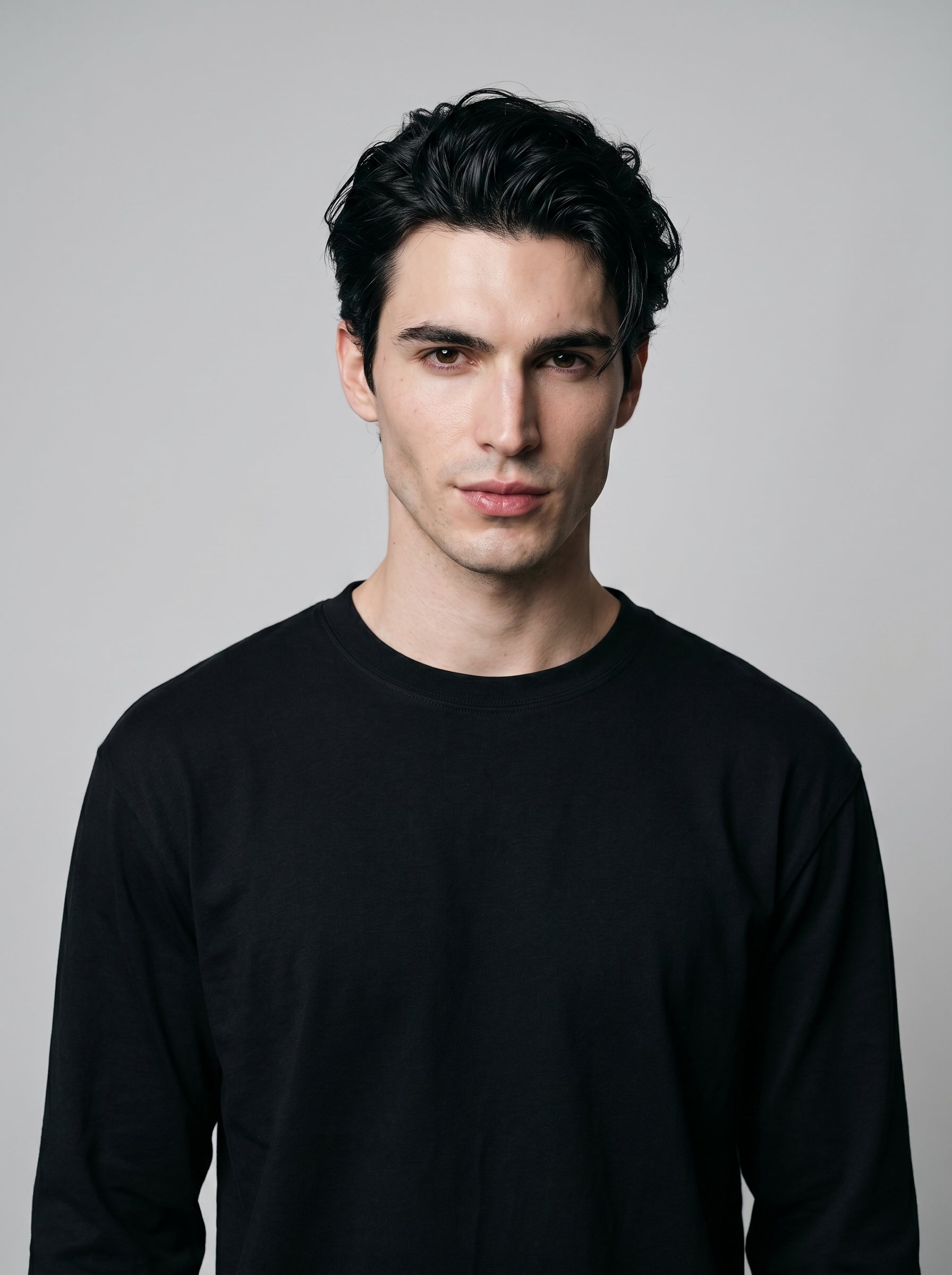 Everyday Full Sleeve Tee – Black Unisex Regular Fit