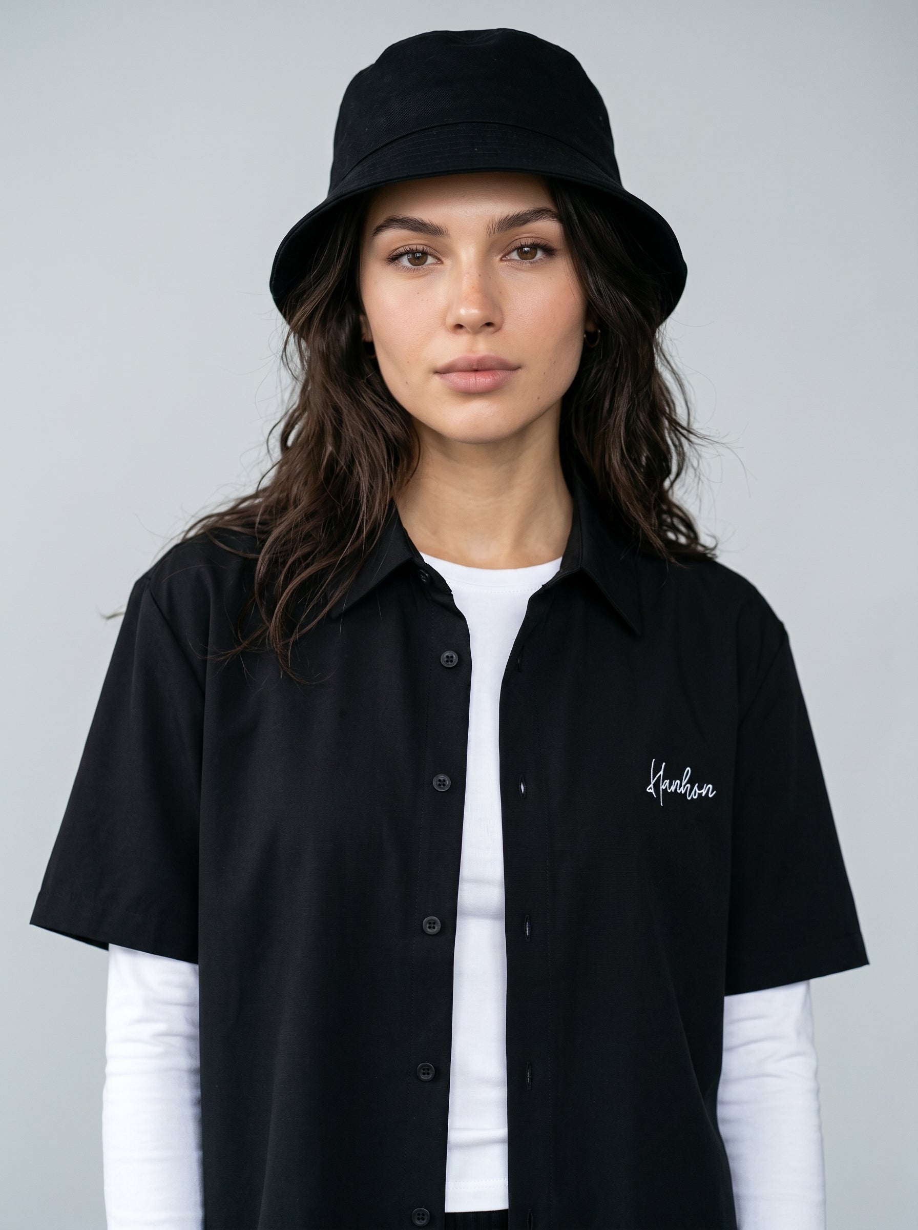Black Oversized Shirt - Unisex