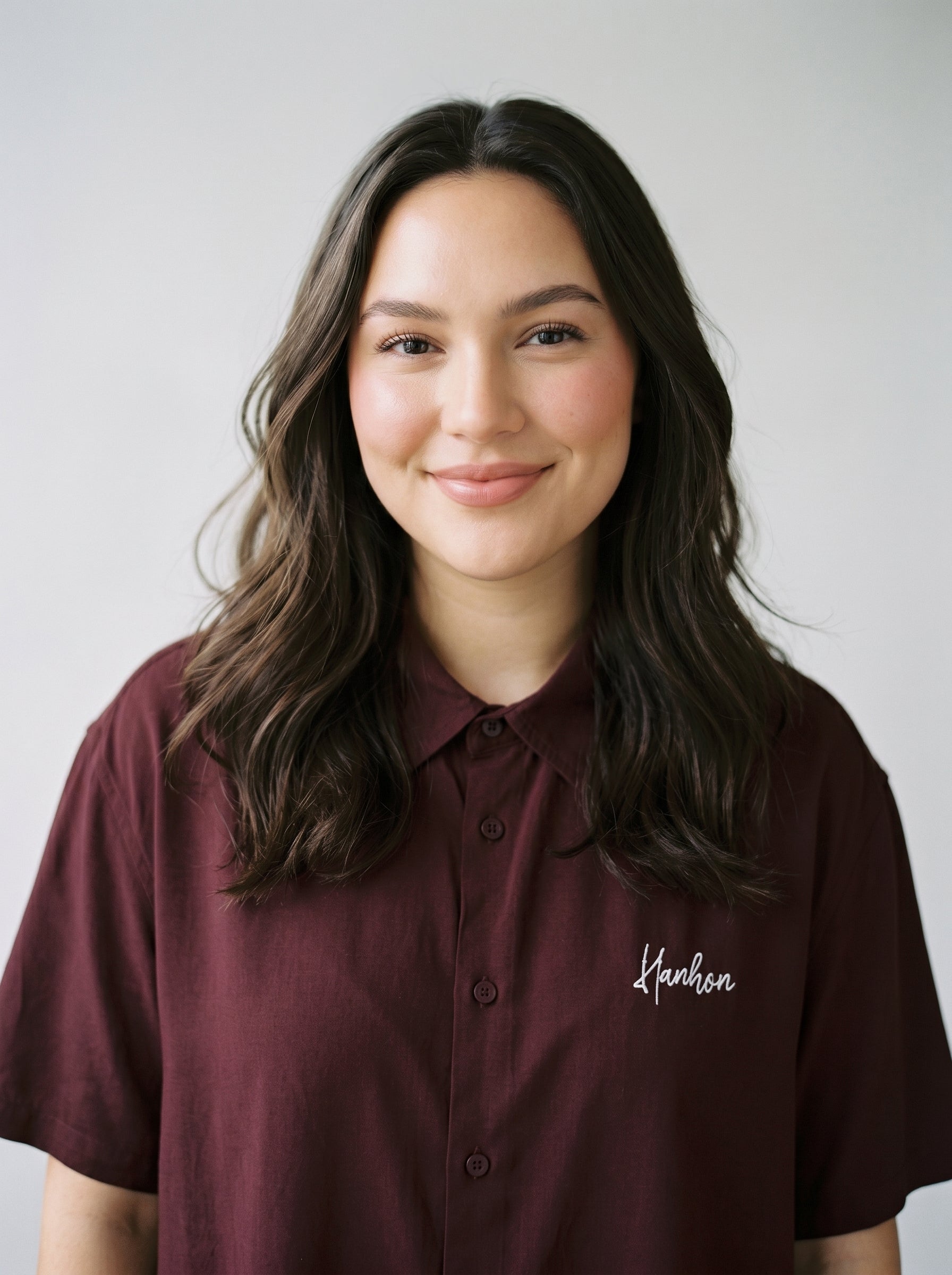 Maroon Oversized Shirt - Unisex