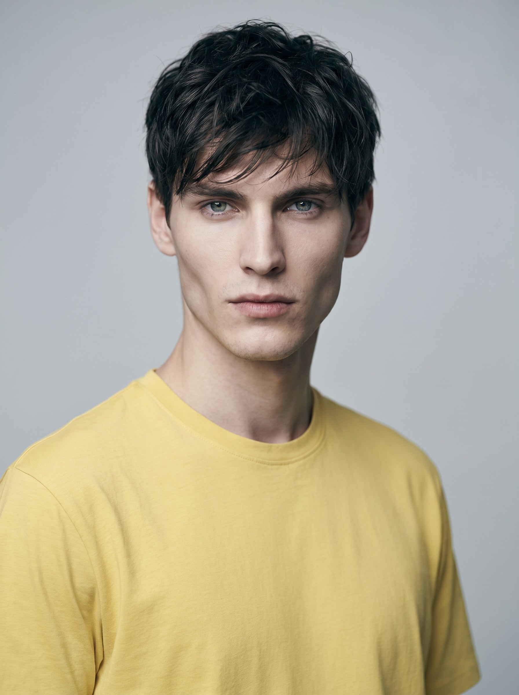Essential Yellow Cotton T-Shirt - Regular Fit