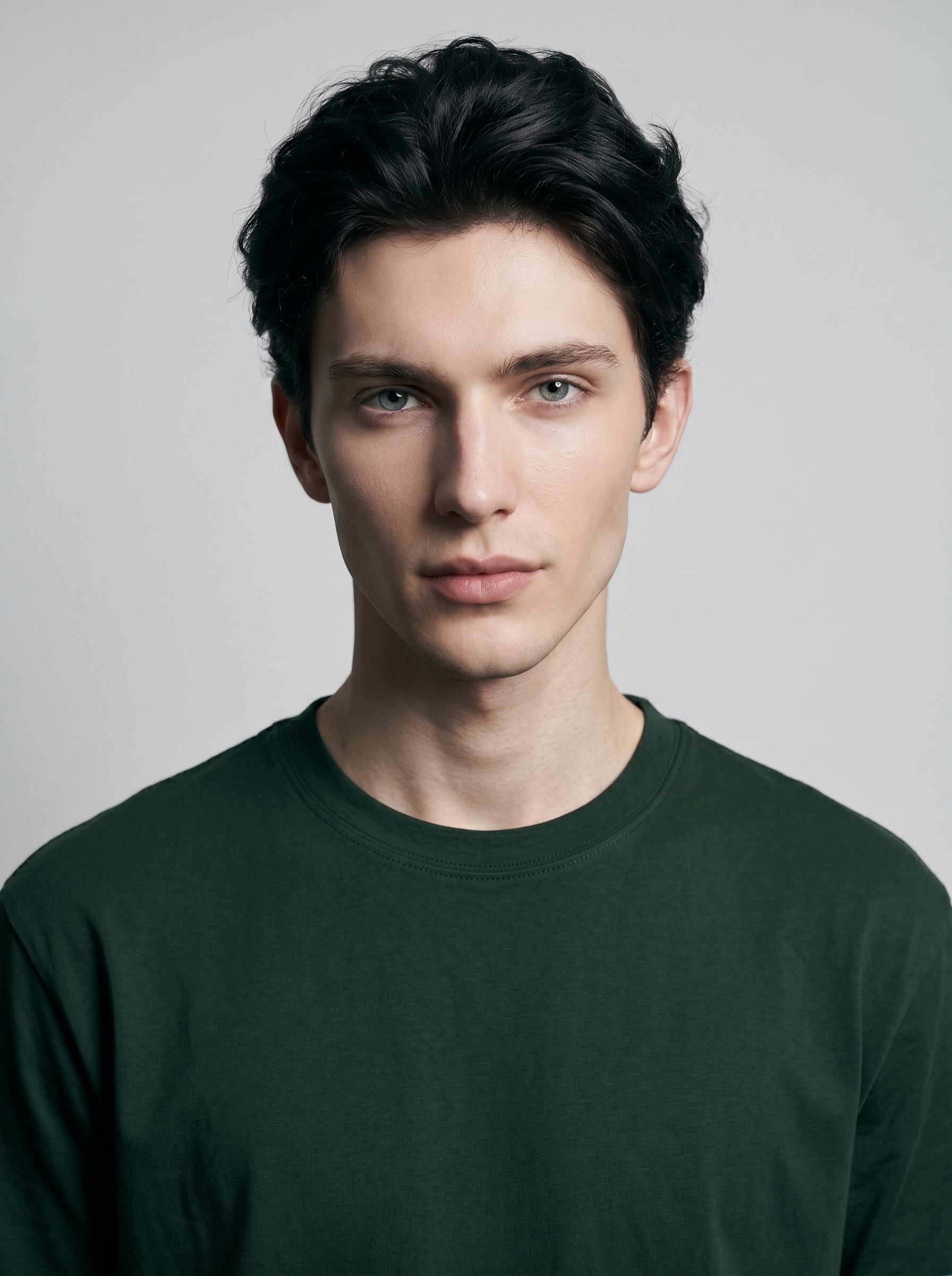 Essential Bottle Green Cotton T-Shirt - Regular Fit