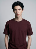 Essential Maroon Cotton T-Shirt - Regular Fit