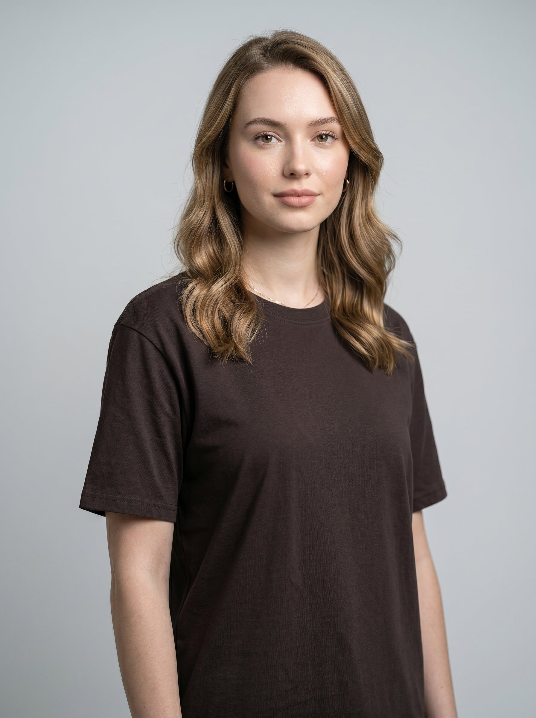 Essential Coffee Brown Cotton T-Shirt - Regular Fit
