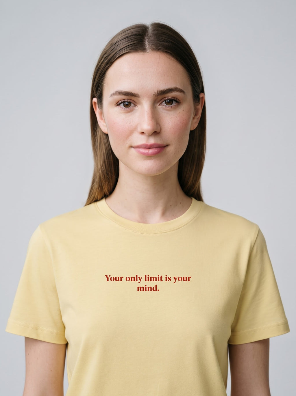 "Your Only Limit Is Your Mind" T‑Shirt – Yellow