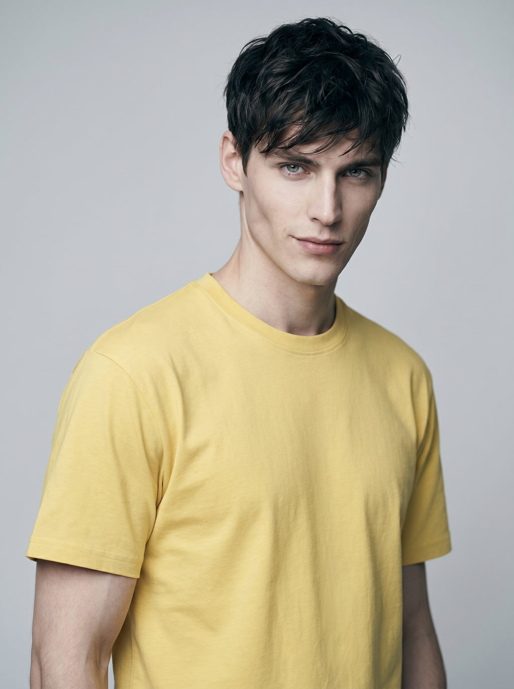 Essential Yellow Cotton T-Shirt - Regular Fit