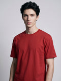 Essential Red Cotton T-Shirt - Regular Fit