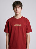 “If You Never Try, You’ll Never Know” T‑Shirt – Red