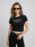 Spicy Disaster – Black Baby Tee