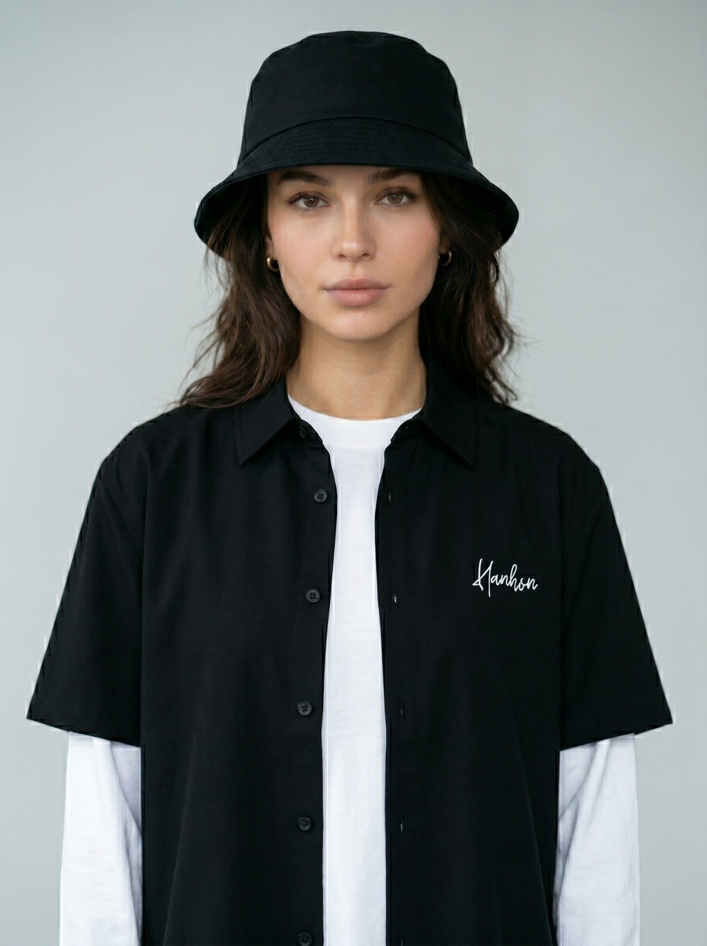 Black Oversized Shirt - Unisex