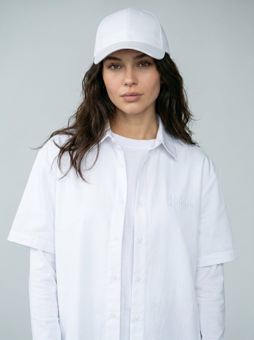 White Oversized Shirt - Unisex